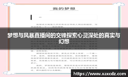 梦想与风暴直播间的交锋探索心灵深处的真实与幻想